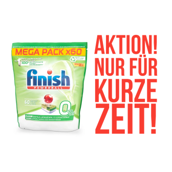 Finish Eco Powerball All-in-1, 60 Tabs