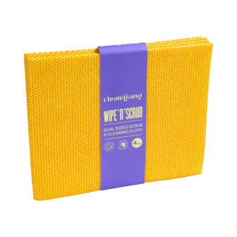 Doppelseitige Scheuer- und Reinigungstücher, 4 Stück