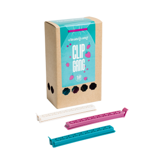 Beutelverschluss-Klammern, 12 Stück