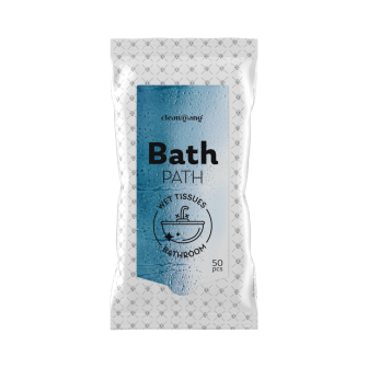 Feuchte Reinigungstücher Bad, 50 Stück