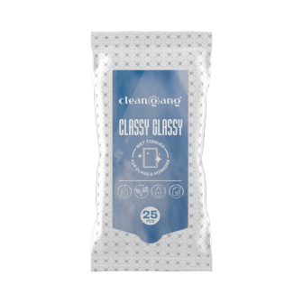 Feuchttücher für Glas und Spiegel, 25 Stück