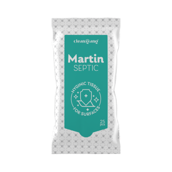 Hygiene-Feuchttücher für Flächen, 25 Stück