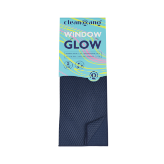 Glastücher aus Mikrofaser, 2 Stück