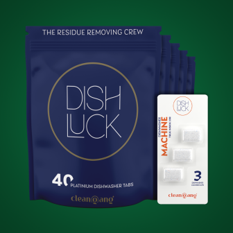 Spülmaschinen-Set - 5x Spülmaschinen-Tabs + 1x Spülmaschinen-Reiniger-Tabs