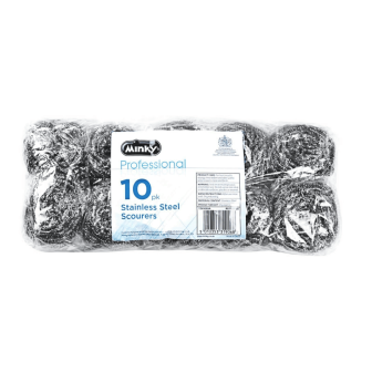 Topfreiniger Edelstahl, 10 Stück 