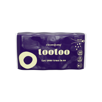 Toilettenpapier 3-lagig, 8&nbsp;x&nbsp;200&nbsp;Blätter 