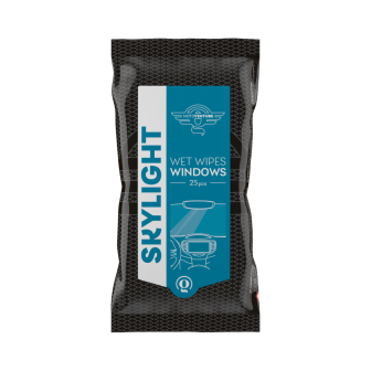 Feuchte Scheibenreinigungstücher, 25 Stück