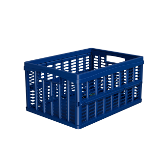 Faltkorb dunkelblau
