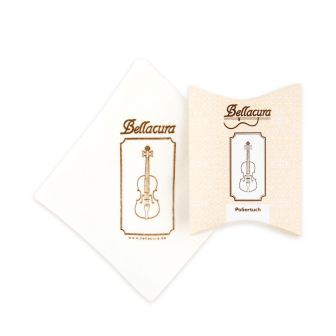 Bellacura Poliertuch Baumwolle Violine