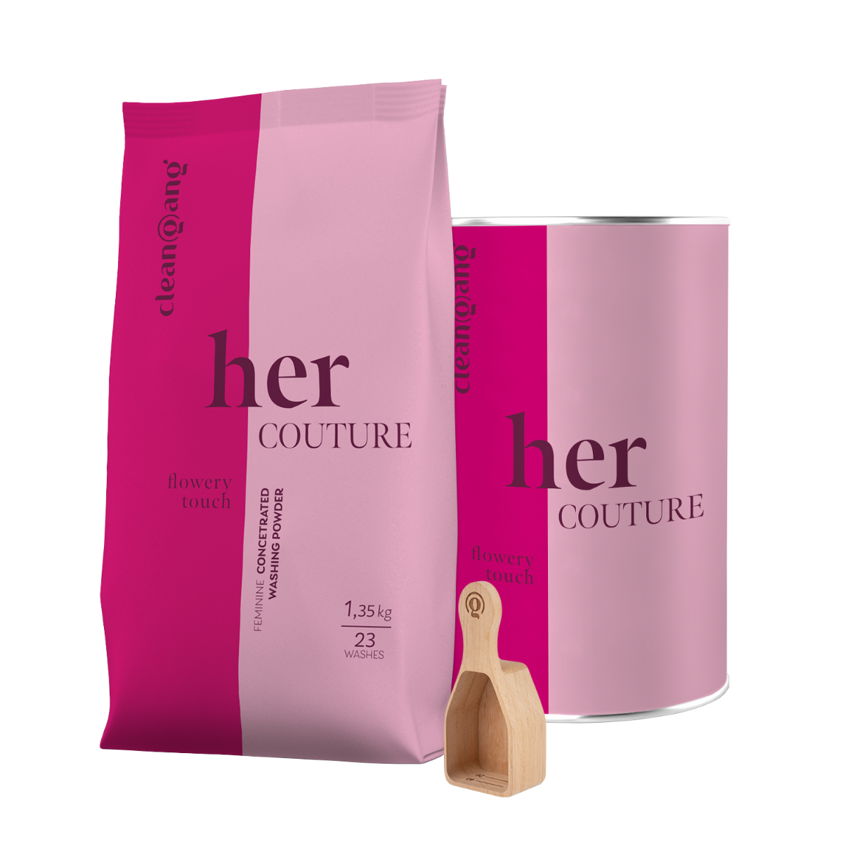 Waschpulver Set for Women, 23&nbsp;WL&nbsp;/&nbsp;1,35&nbsp;kg