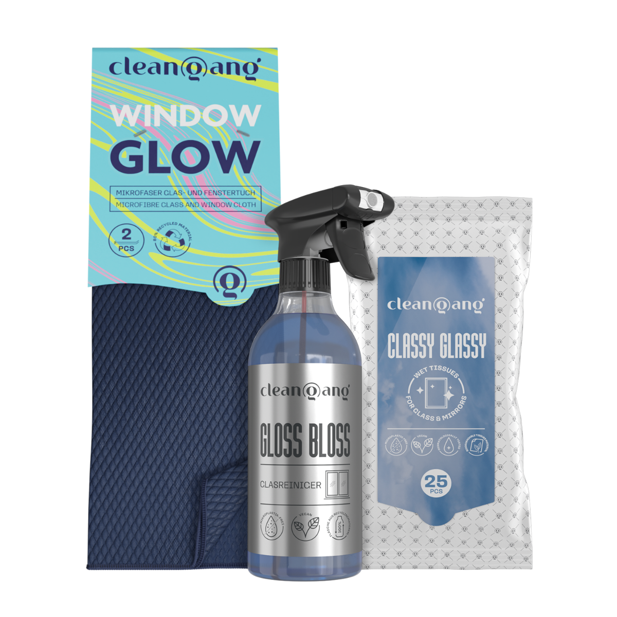Gloss Bloss Fensterputz Set Basic