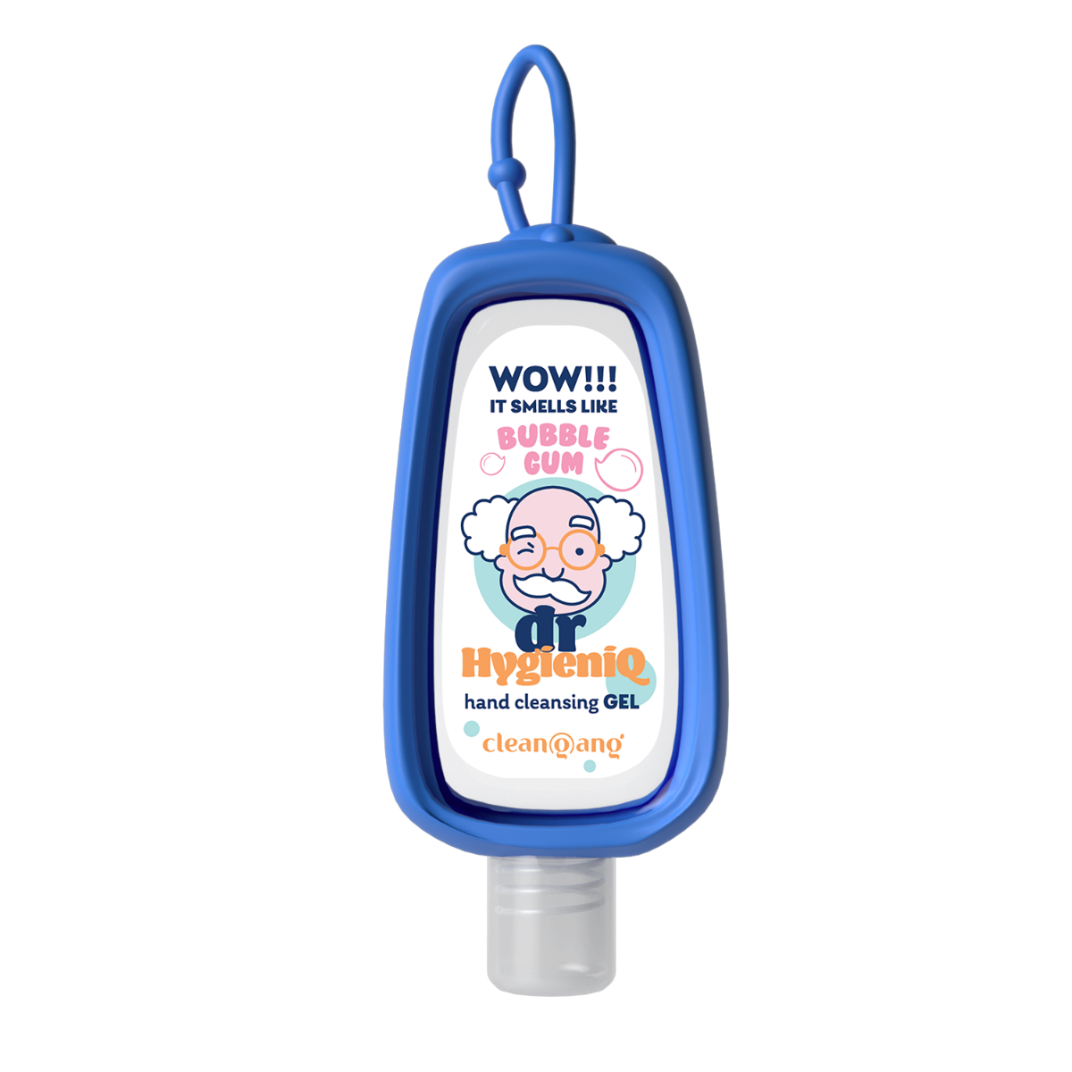 Hygiene Handgel für Kinder mit Silikonhänger, 60 ml