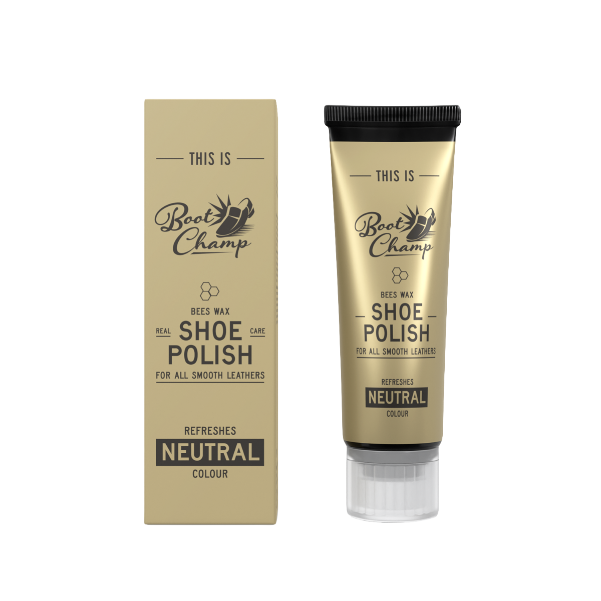 Feine Schuhcreme Tube neutral, 75 ml